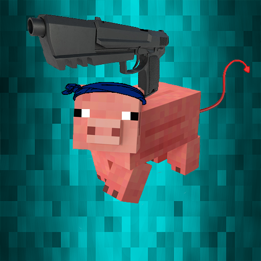 Piggy Shooter 3D - BoxHead Zom