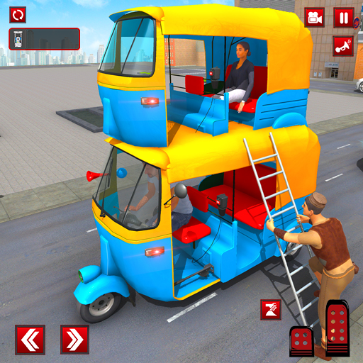 Tuk Tuk Rickshaw: Taxi Games