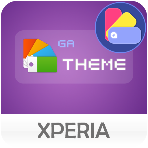 GALAXY XPERIA Theme | J PURPLE