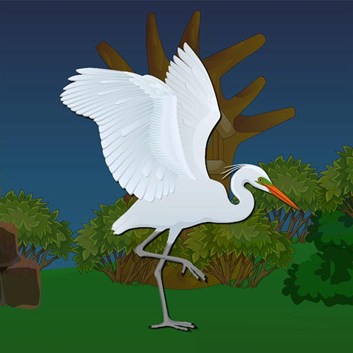 Menyelamatkan Egret Bird Game