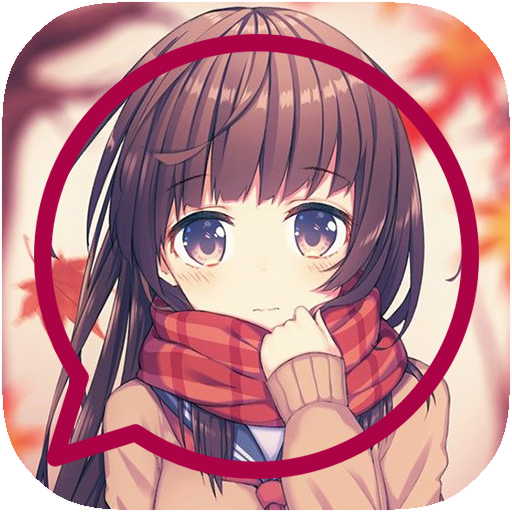 Anime Messenger: Kawaii Anime SMS Theme