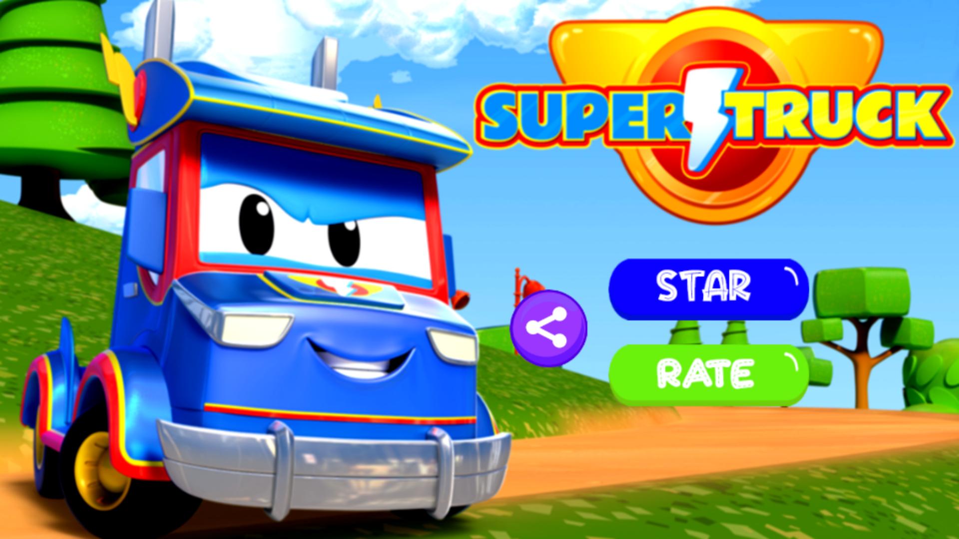 Download Carl Super Truck car city Adventure android on PC