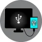 USB Konektörü Telefondan TV'ye