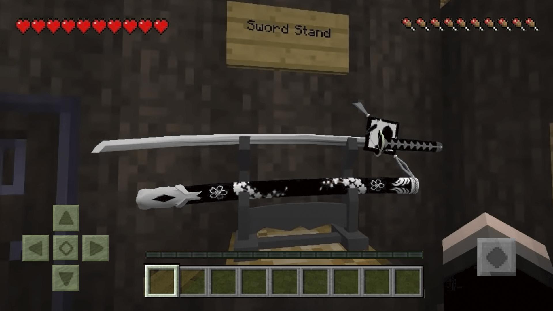 Download Katana Mod for Minecraft PE android on PC