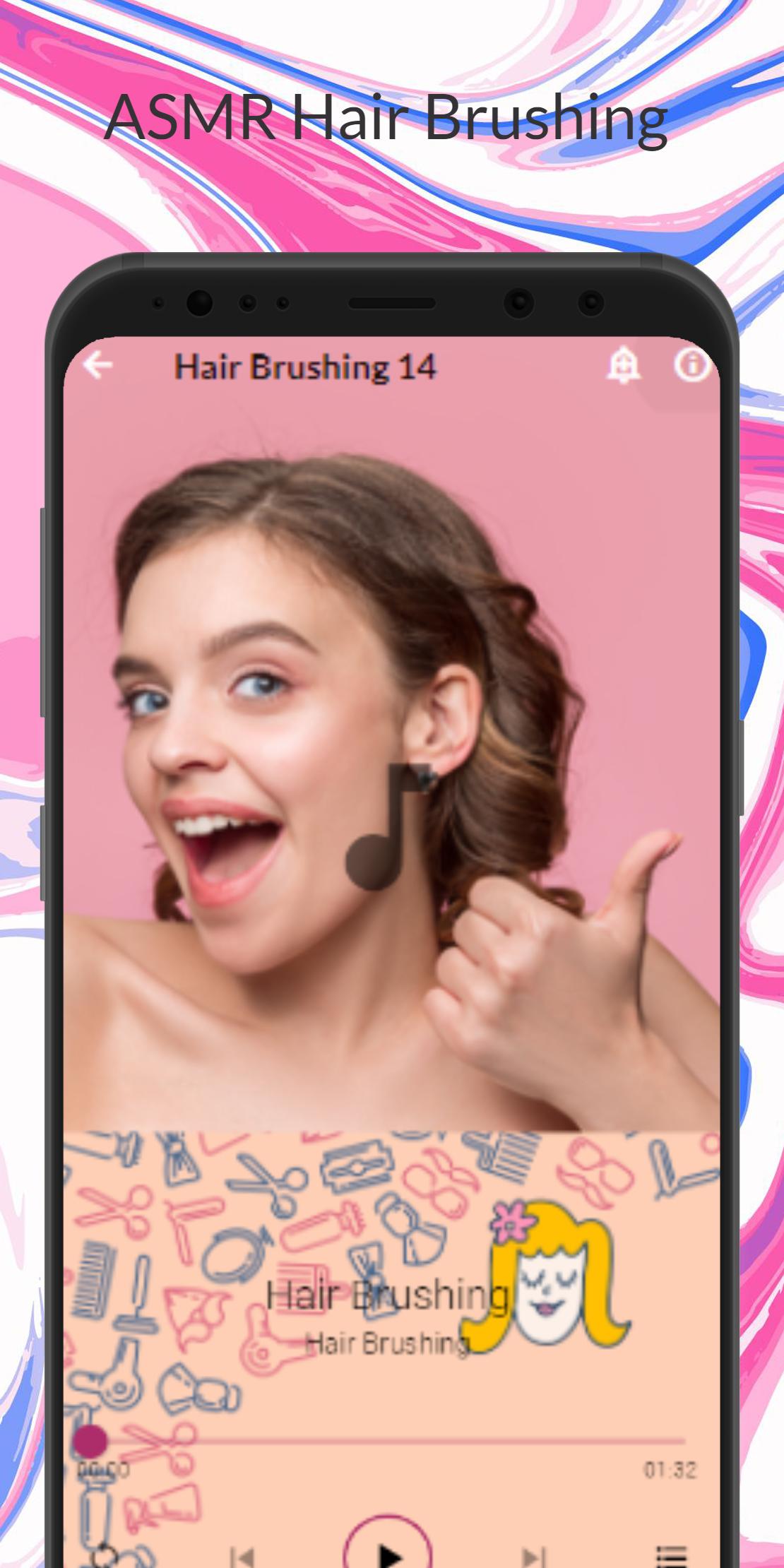 Download Tingles ASMR Hair Brushing - R android on PC