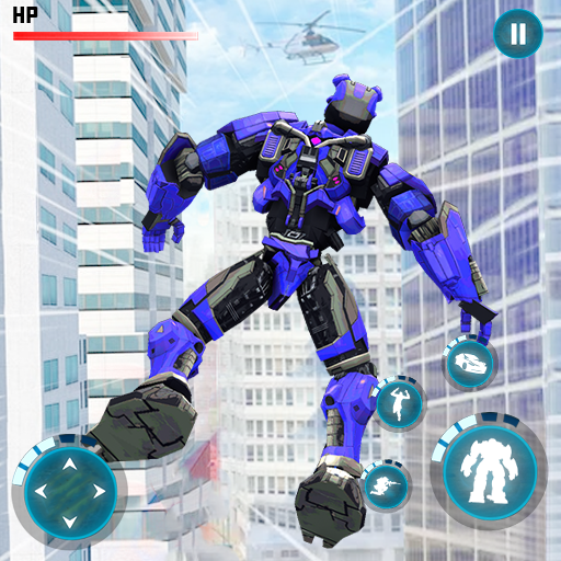 game perang robot polisi