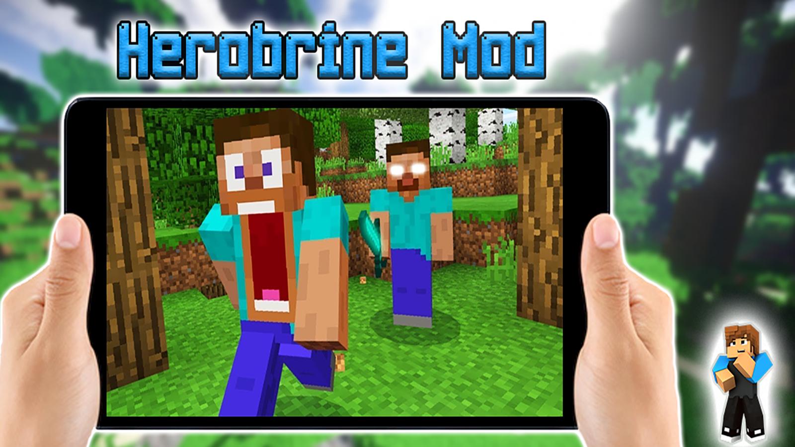 Herobrine Mod for Minecraft PE – Apps no Google Play
