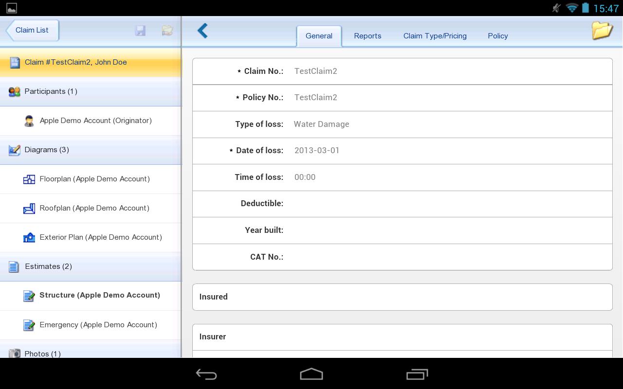 Download Symbility Mobile Claims (NZ) android on PC