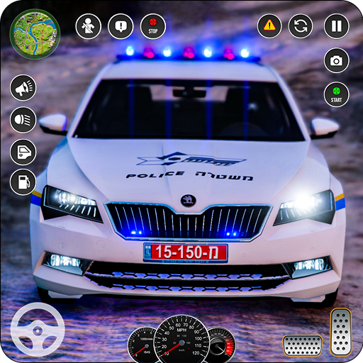 मियामी पुलिस कार पार्किंग गेम