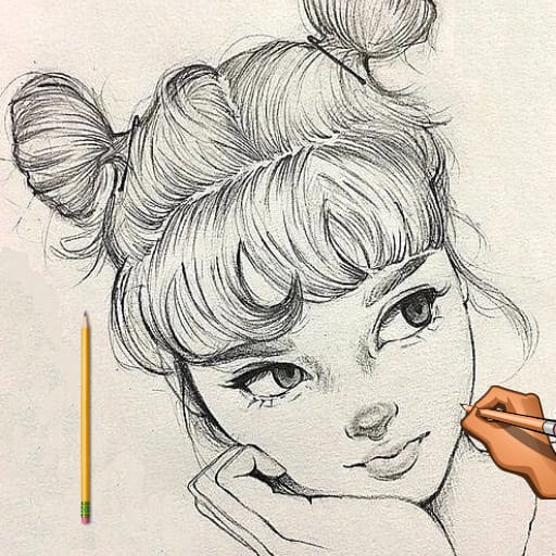 تصاميم رسم بقلم رصاص قلم رصاص