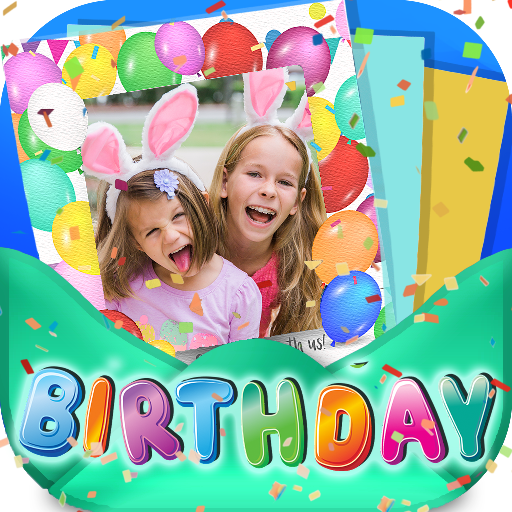 Birthday Photo Invitation Card