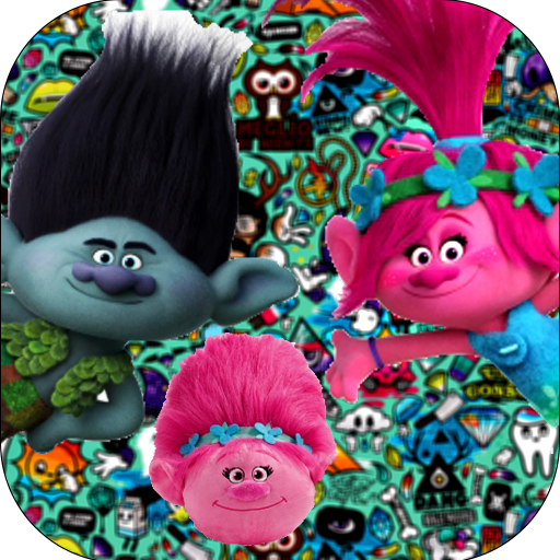 Emoji & Stickers Trolls world tour