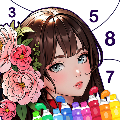 Anime Manga Color by Numbers