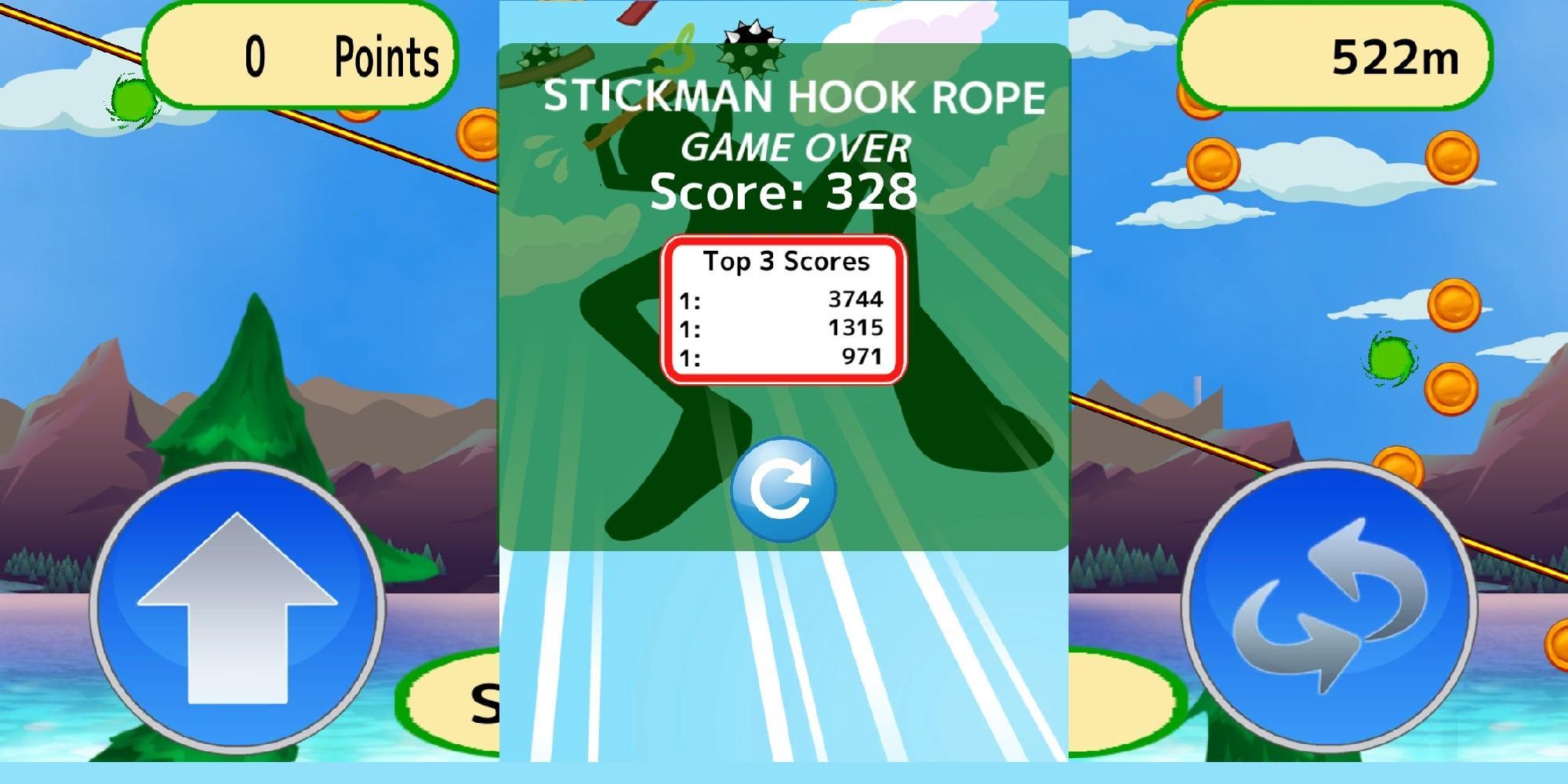 Stickman Hook all versions on Android