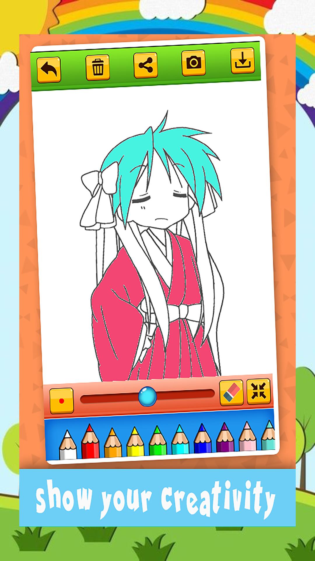 تنزيل Anime Animated Coloring Book على جهاز الكمبيوتر | مسؤول GameLoop