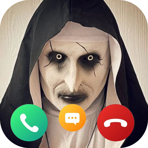 Scary Nun Fake Video Call Chat