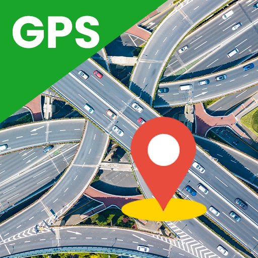 Arah peta navigasi GPS