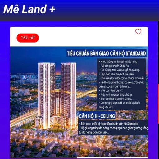 Mê Land+ Nhu yếu phẩm/Nhà đất