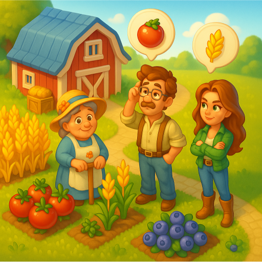 Family Farm Town Village Story