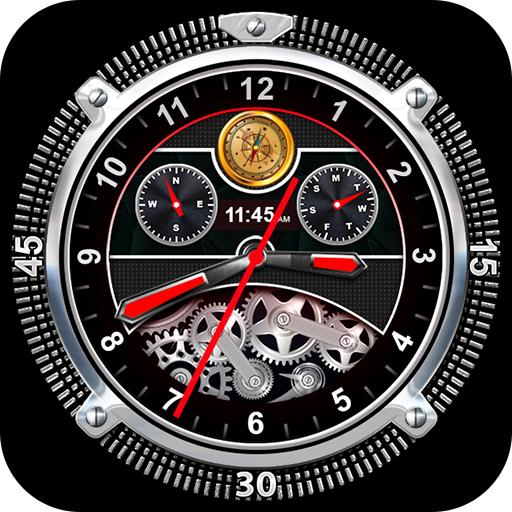 Analog Clock Live Wallpaper 3D