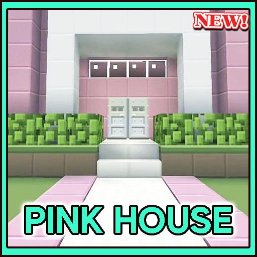 Pink house for minecraft