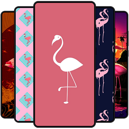 Cute Flamingo Wallpaper