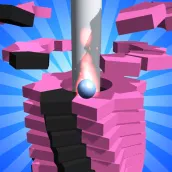 Helix Stack Jump: स्मैश बॉल
