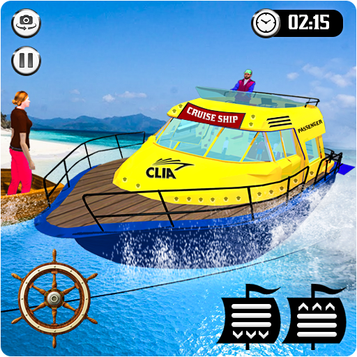 air perahu taksi simulator