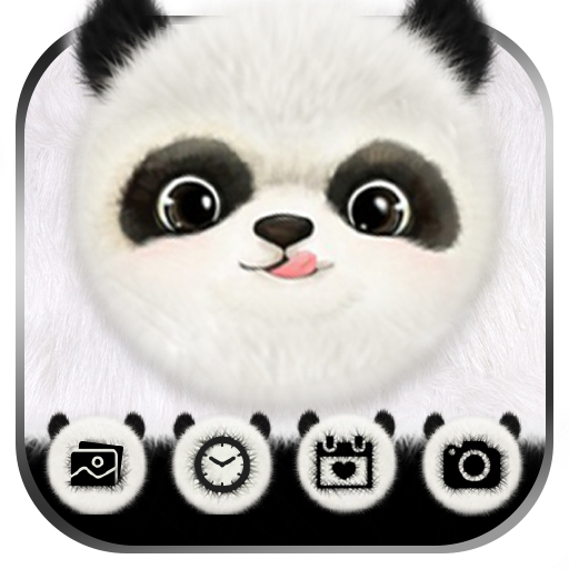 Pelancar Cute Panda Tema Langs