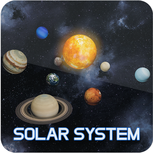 Solar System 3D space book