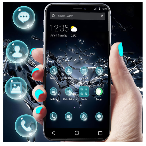 Water Drop APUS Launcher Theme