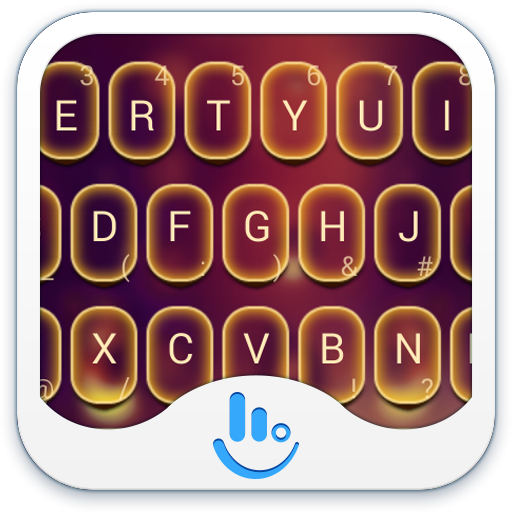 TouchPal Fire Keyboard Theme