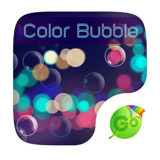 Color Bubble GO Keyboard Theme