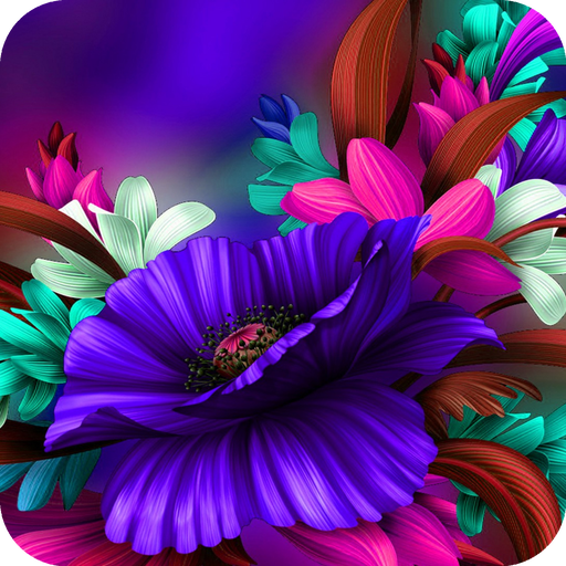 Purple Bloom: Цветочная устано