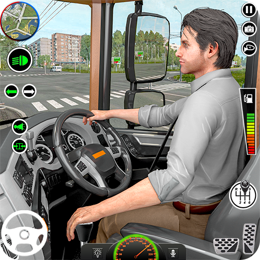 Simulator memandu bas: bas 3d