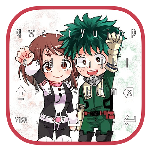 Anime Keyboard Theme MHA