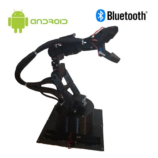 Robotic Arm Bluetooth Arduino