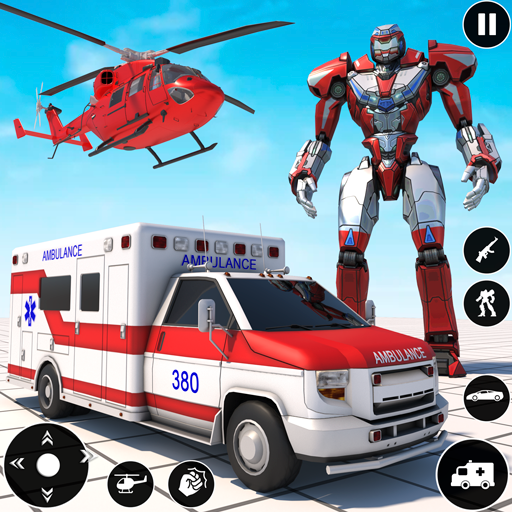 ambulans robotu köpek araba