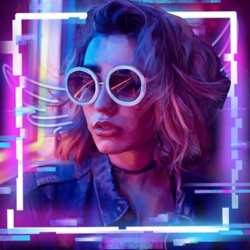 Photo Editor App - Neon art