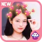 Crown Heart Emoji Camera - Hea