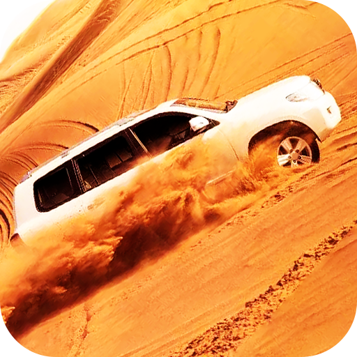 luar raya memandu padang pasir