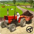 Tractor Trolley Sand Transport