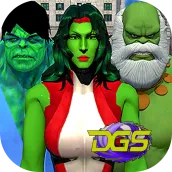 She-Bulk Super Girl Warrior: Clash of Monsters