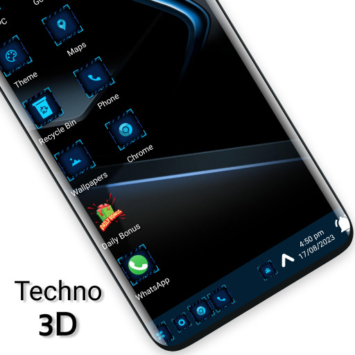 Techno 3D Stylish Theme