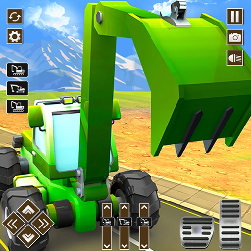 Construction Excavator Games