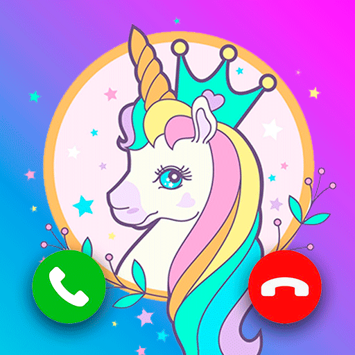 Fake call unicorn and chat