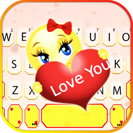 Chủ Đề Bàn Phím Love You Emoji