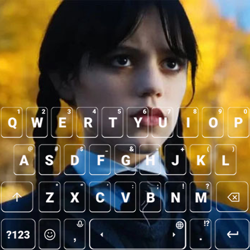 Wednesday Addam Keyboard Theme