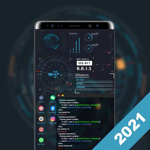 Hacker HUD - New Launcher 2021