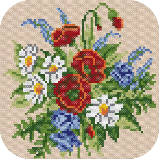 Cross Stitch Flowers